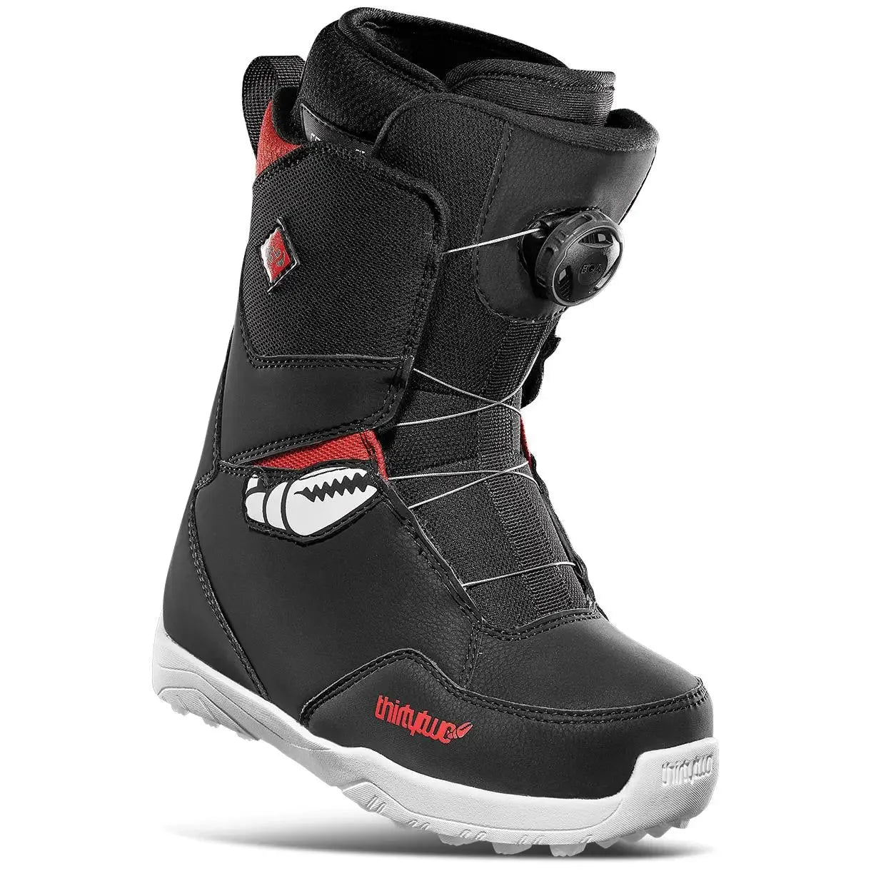 Thirtytwo Youth Lashed Crab Grab BOA Snowboard Boot Snowfit