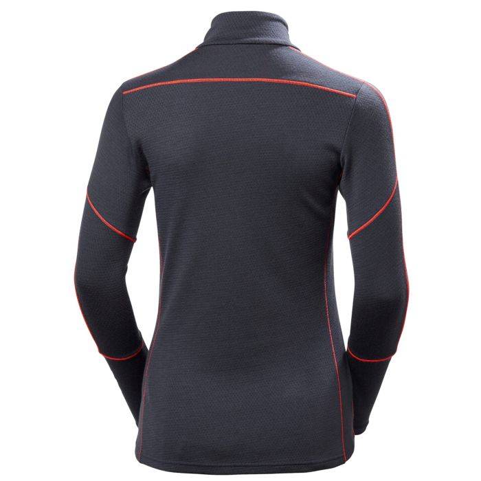 Image of Helly Hansen Hh Lifa Wms Merino Classic 1/2 Zip Graphite Blue HELLY HANSEN