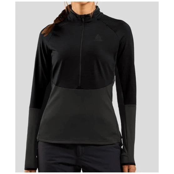 Image of Snowfit Odlo Decent CW Mid Layer 1/2 Zip  Snowfit