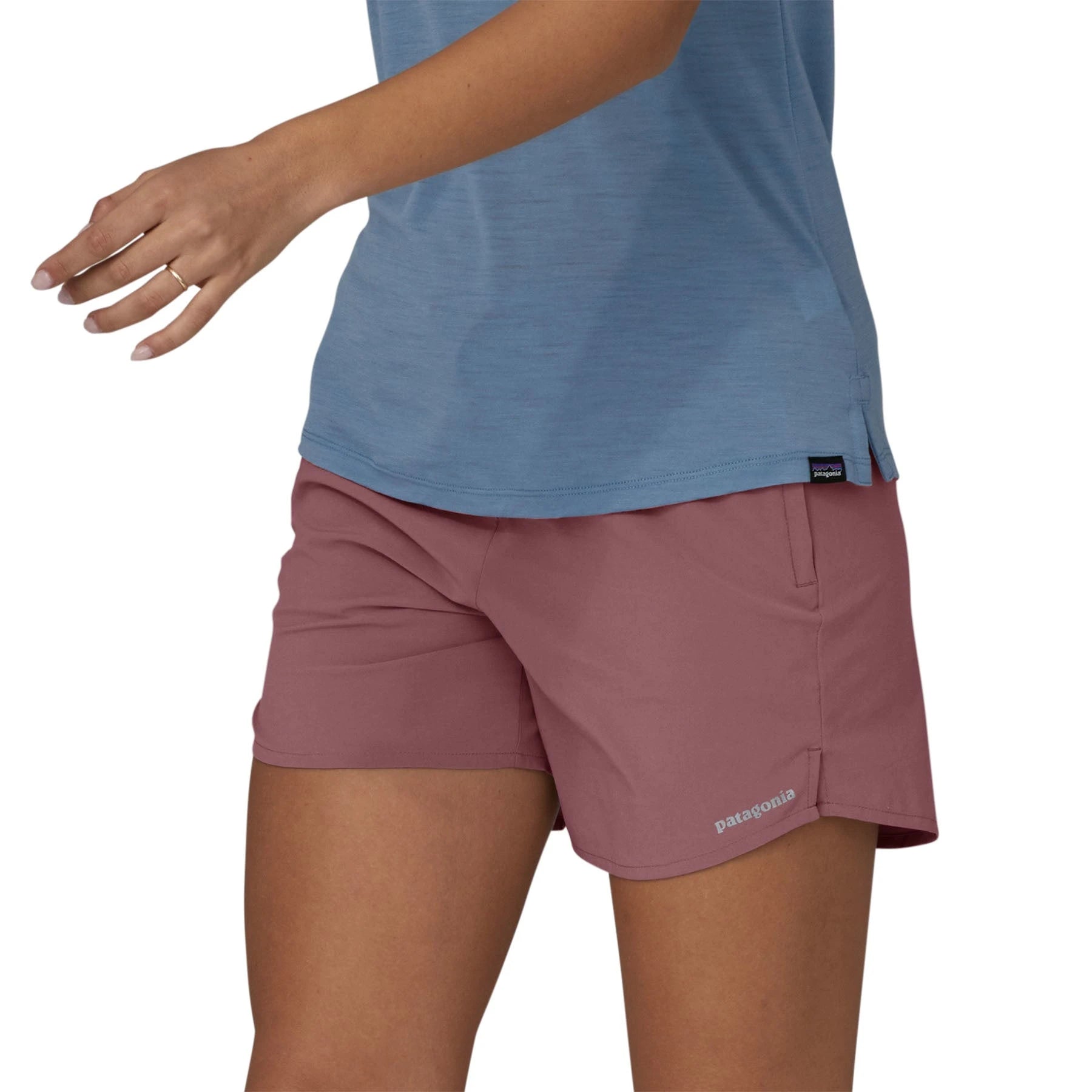 Image of Patagonia W's Multi Trail Shorts 5 1/2 in. Evening Mauve PATAGONIA
