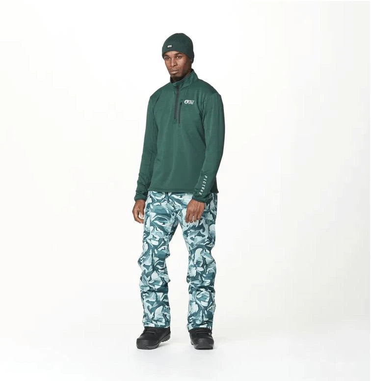 Image of PICTURE ORGANIC CLOTHING Picture Bake Grid 1/4 Fleece  Snowfit