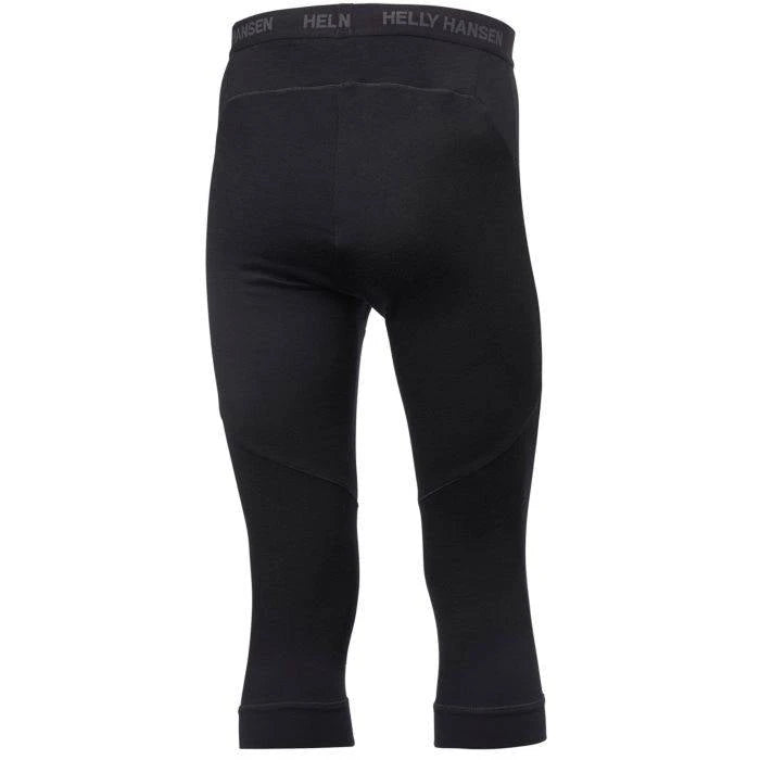 Helly Hansen Hh Lifa Merino 3/4 Pant Black HELLY HANSEN