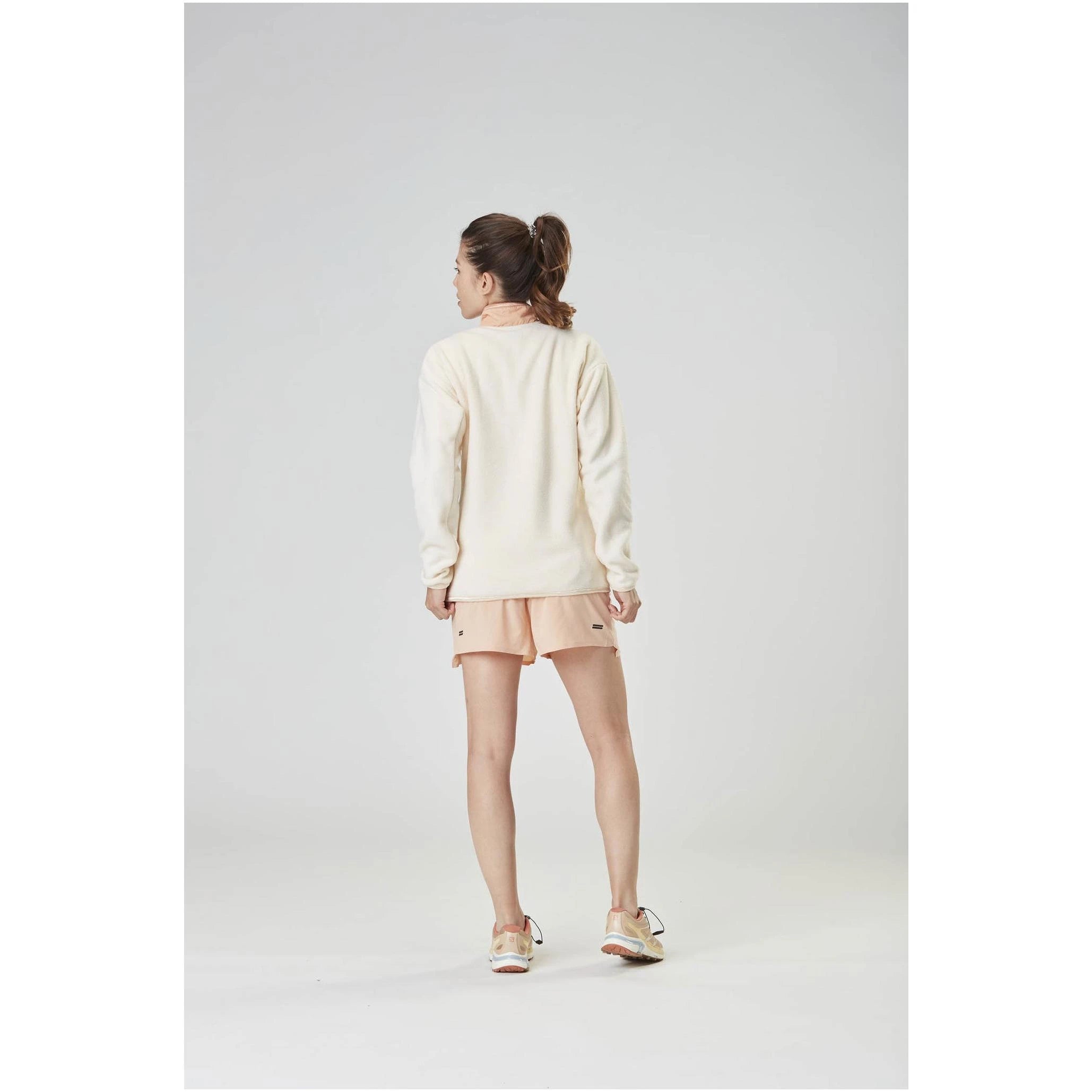 Image of Picture Bakki 1/4 Tech Fleece Smoke White PICTURE ORGANIC CLOTHING