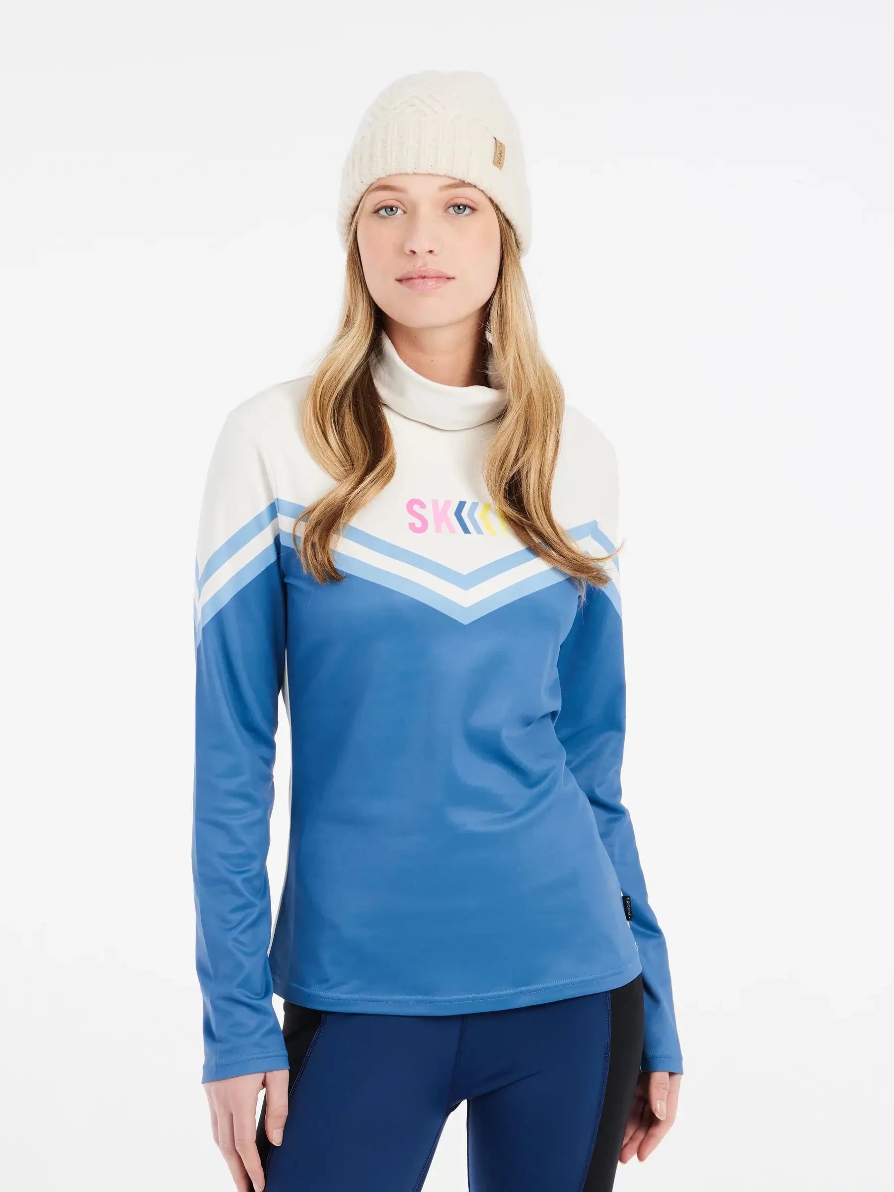 Image of PROTEST Protest Merci 1/4 Zip Active Top Galaxy-XL Snowfit