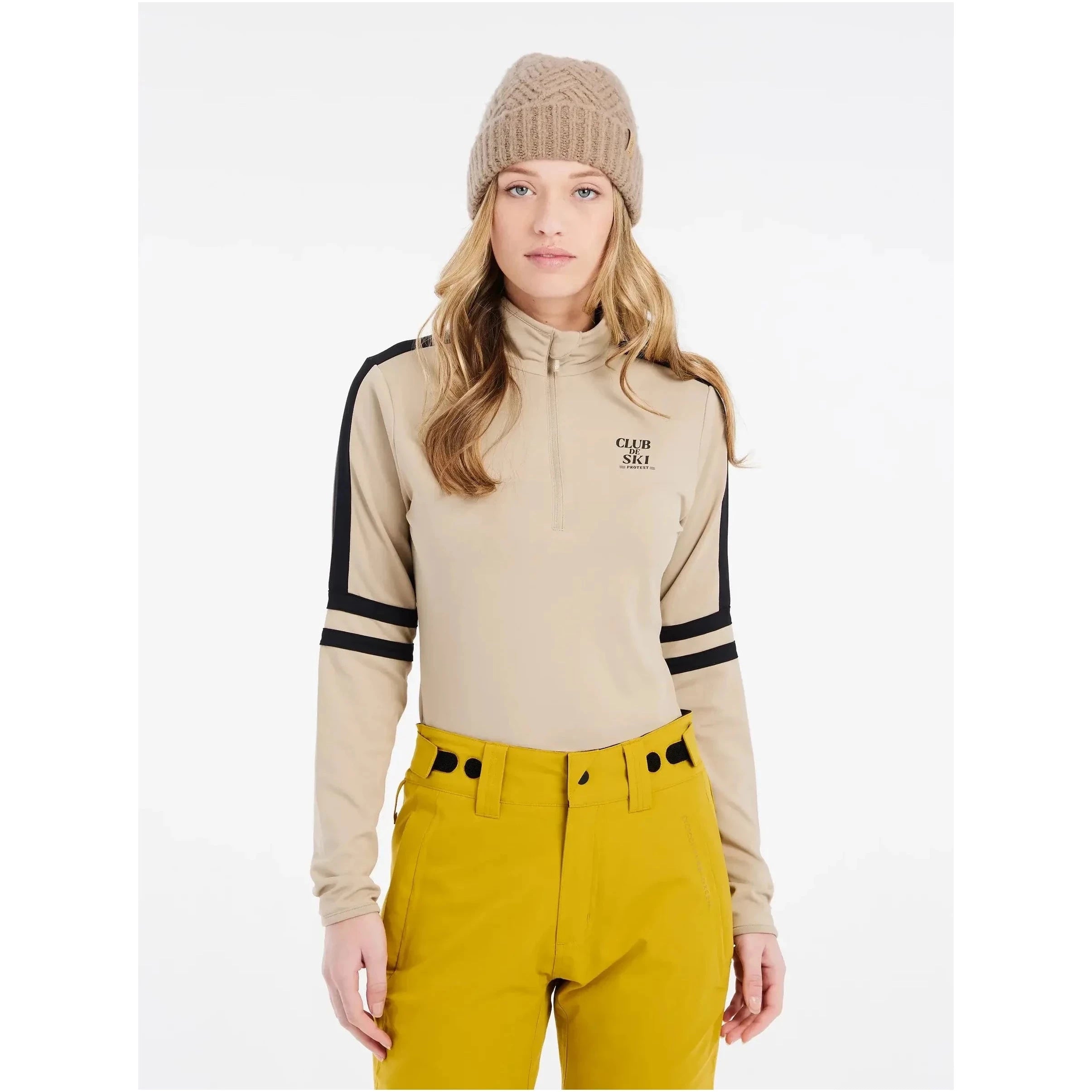 Image of Snowfit Protest Prue 1/4 Zip Active Top  Snowfit