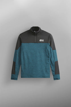 Collection of Picture Lokka Grid 1/4 Zip Fleece PICTURE ORGANIC CLOTHING in a gallery layout