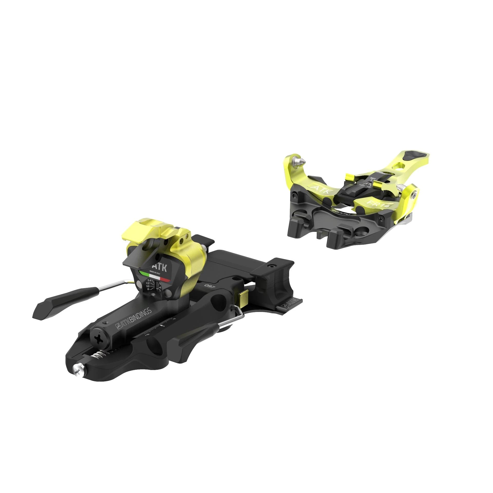 Image of ATK FR 14 Ski Binding Yellow ATK BINDINGS