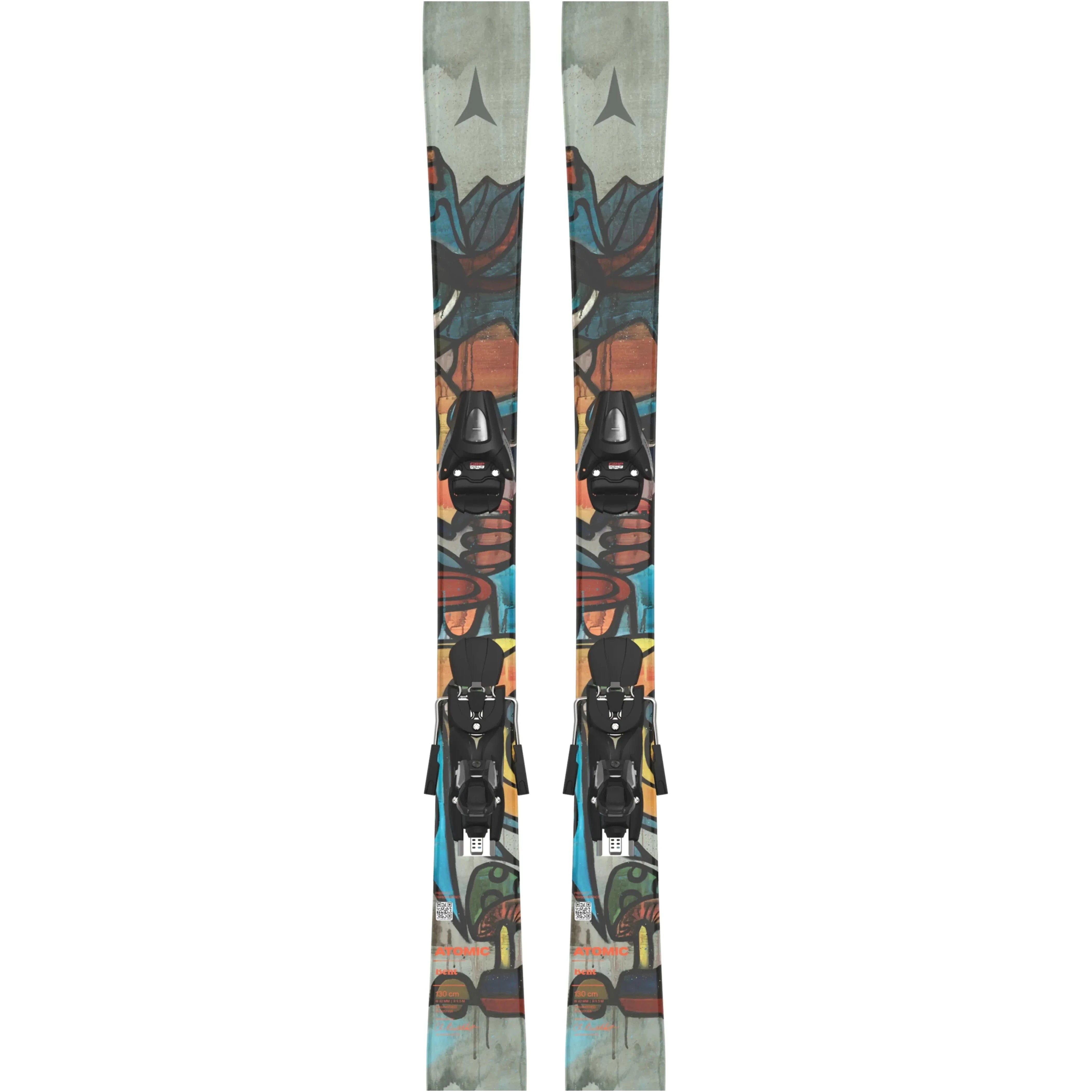 Image of Atomic Atomic Bent Junior 130 Ski with Colt 7 GW Binding 130cm Snowfit
