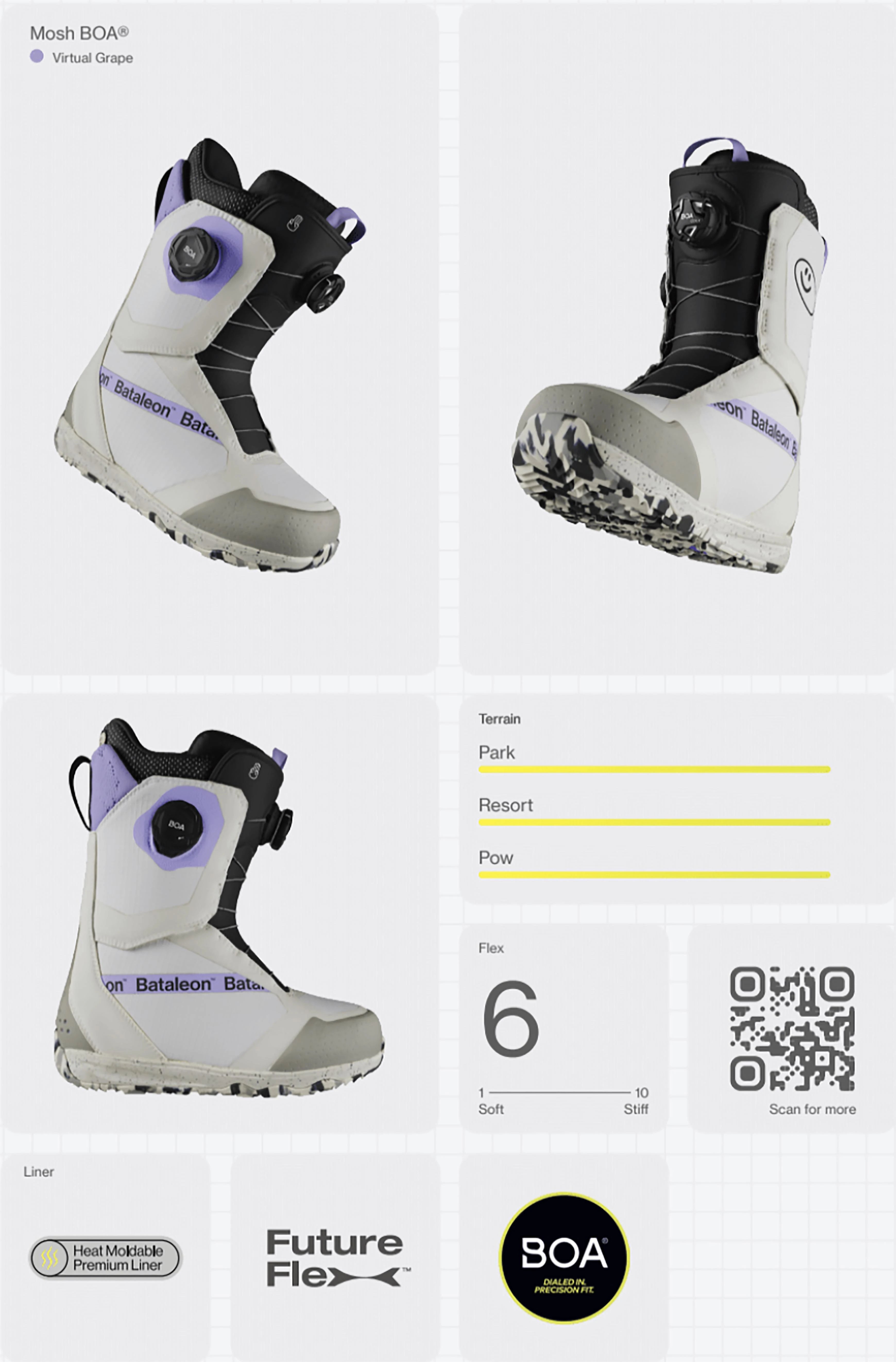 Image of Bataleon Mosh Snowboard Boot BATALEON