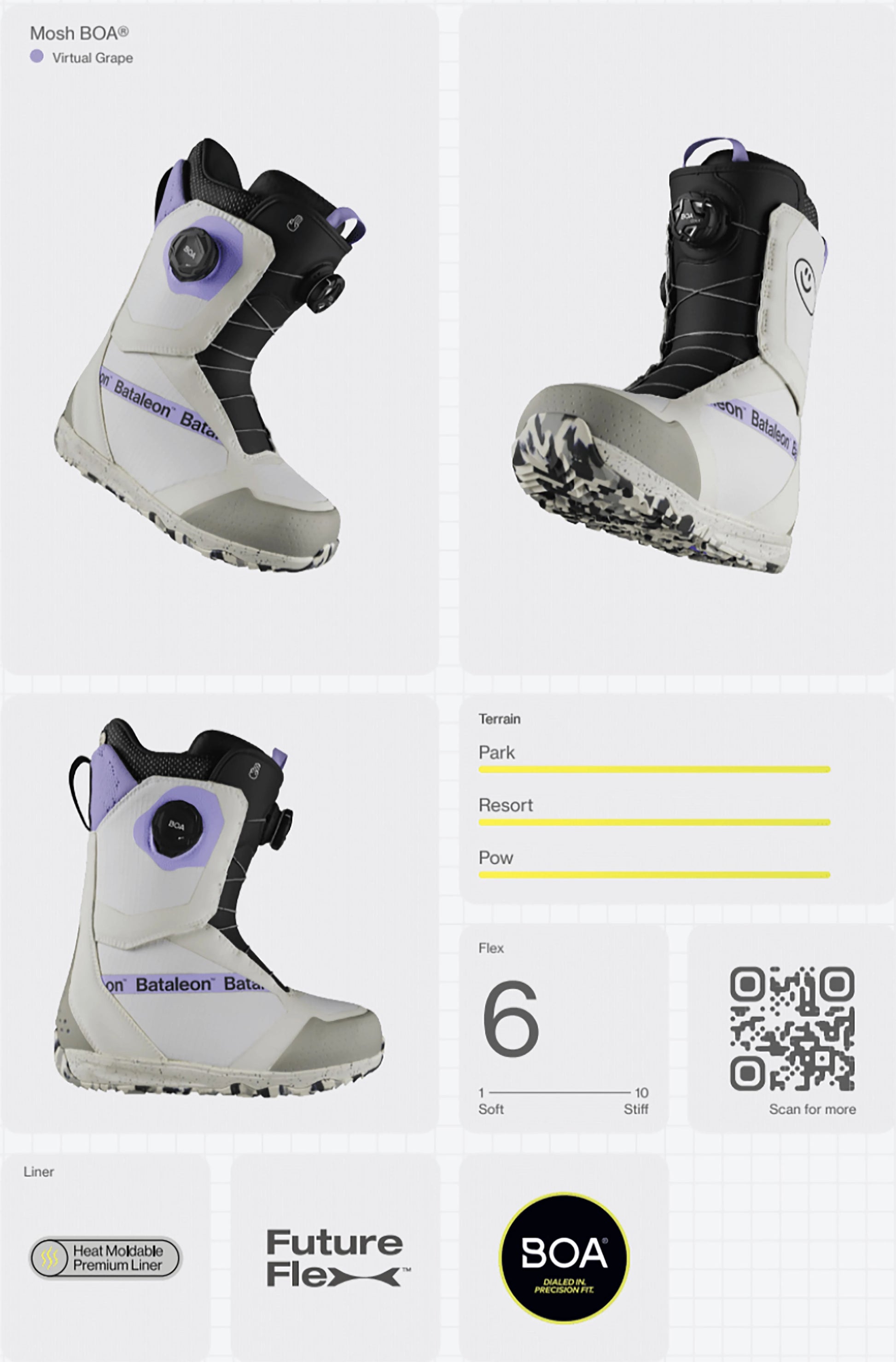 Bataleon Mosh Snowboard Boot BATALEON