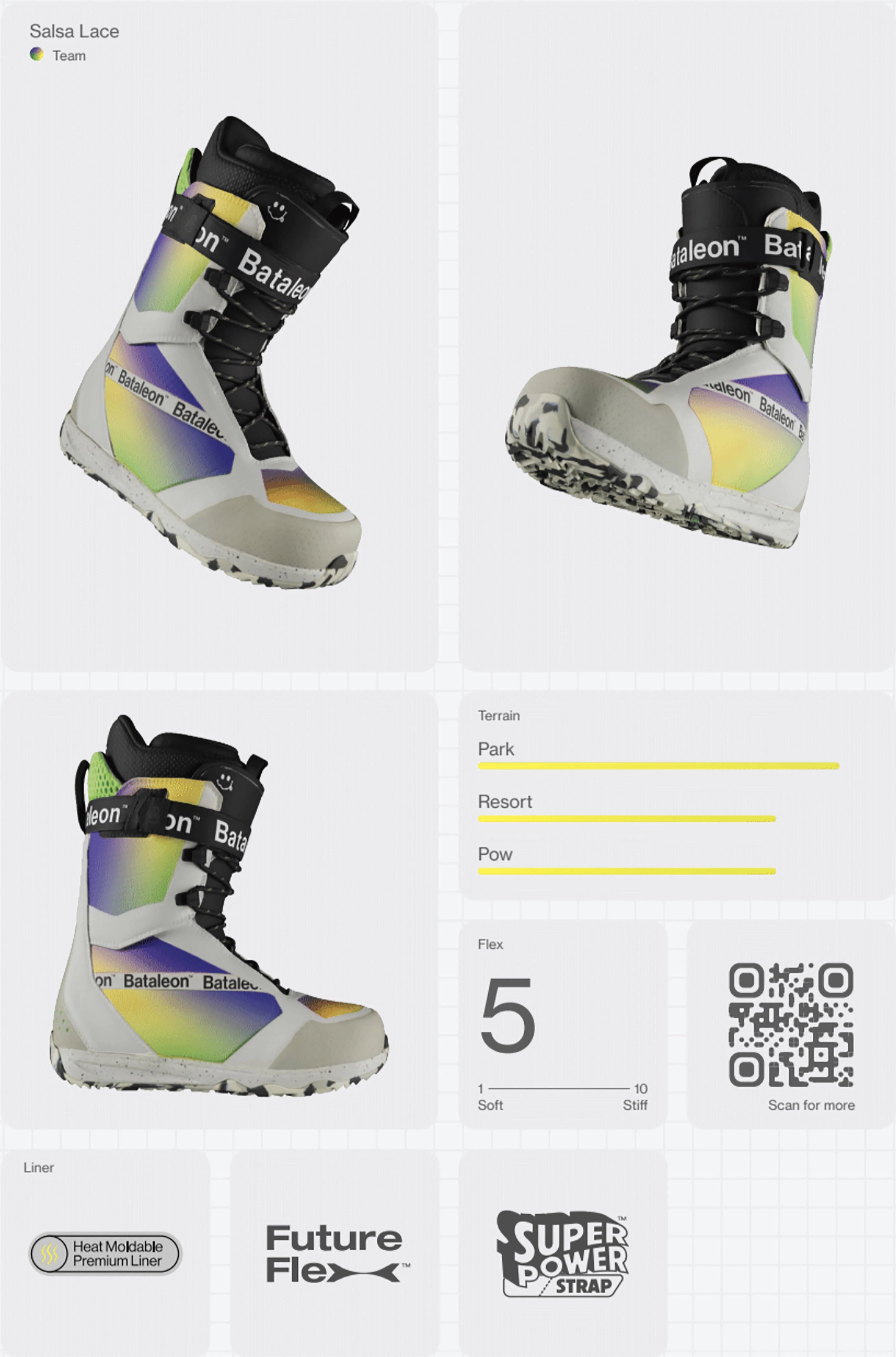 Image of Bataleon Salsa Snowboard Boot Lace BATALEON