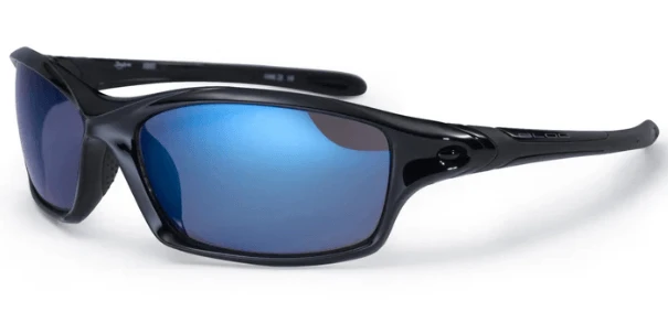 BLOC EYEWEAR Bloc Daytona Sunglasses Matt Black/ Blue Lens Snowfit