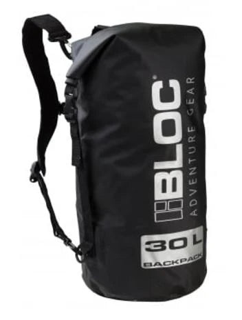 Image of BLOC EYEWEAR Bloc Dry Bag Backpack Black-30L Snowfit