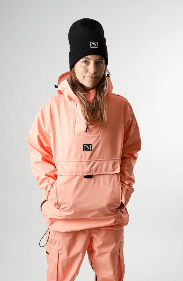 Image of BRETHREN APPAREL Brethren Access Anorak (Copy) Mahalo-Peach-XL Snowfit
