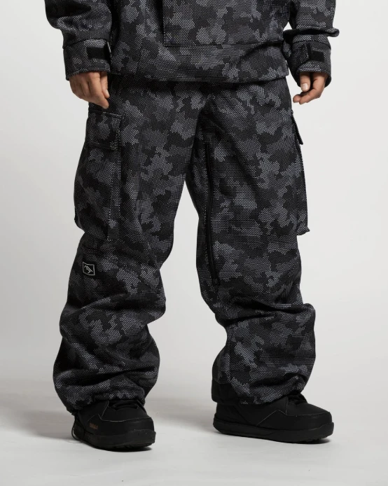 Image of BRETHREN APPAREL Brethren Access Cargo Pant Black Camo / XL Snowfit