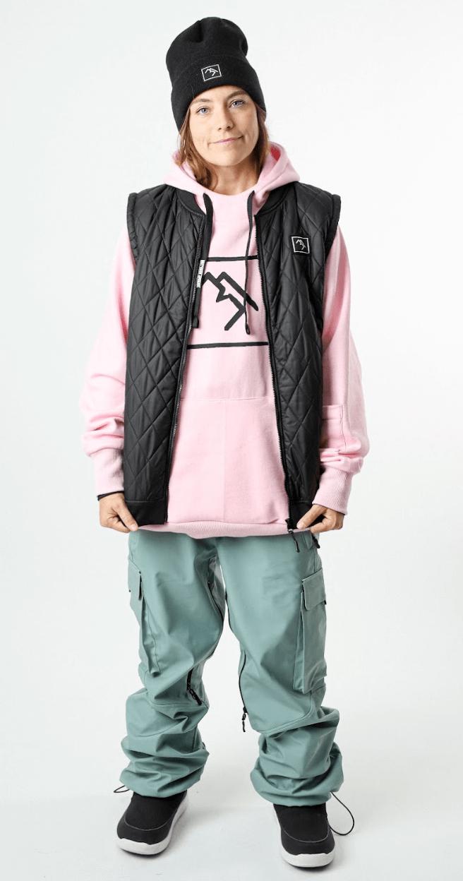 Image of BRETHREN APPAREL Brethren Quilted Gillet Vest  Snowfit