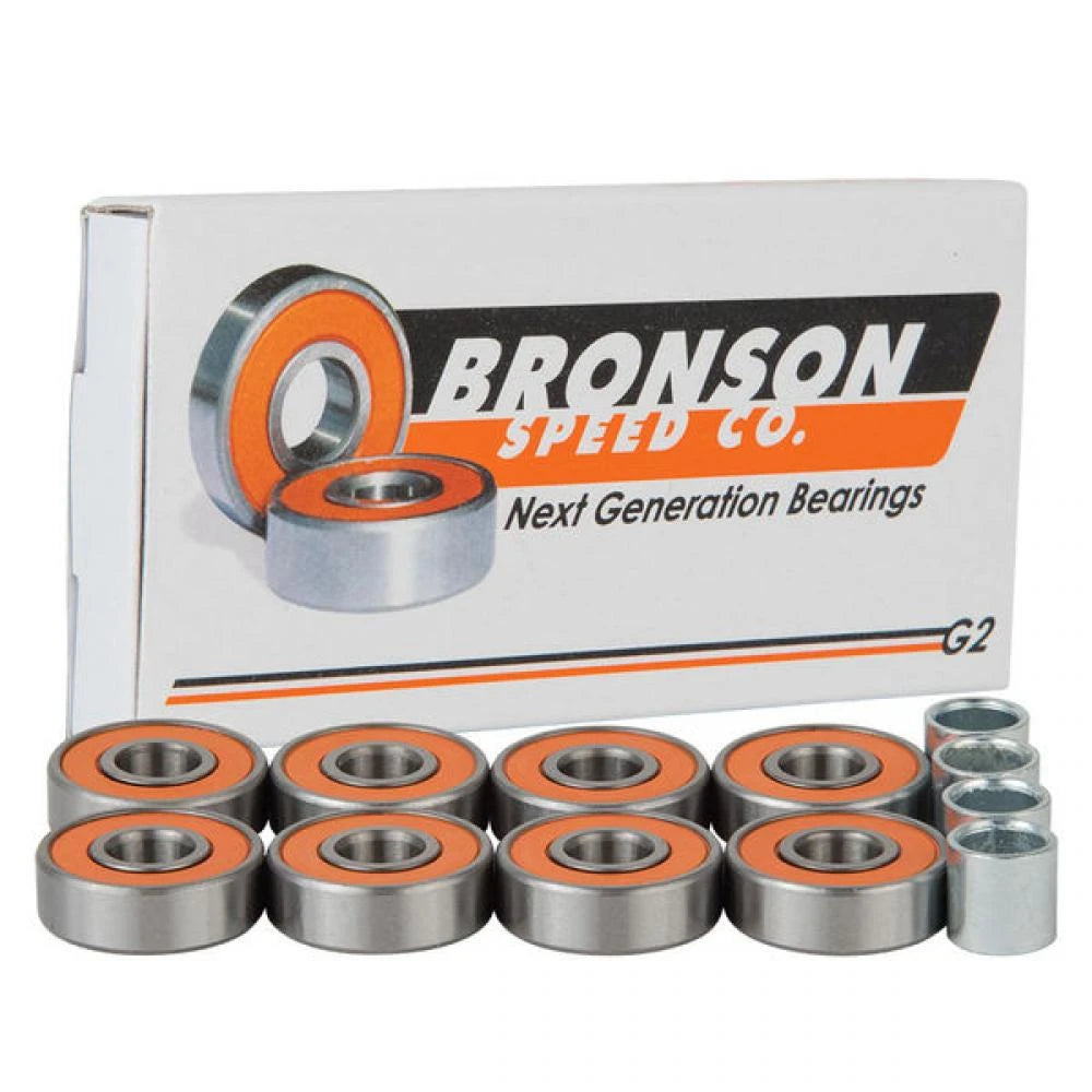 Image of bronson Bronson Speed Co. Bearings G2 (Pack of 8) 8 MM  Snowfit