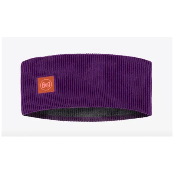 Image of BUFF Buff Crossknit Headband Purple Snowfit