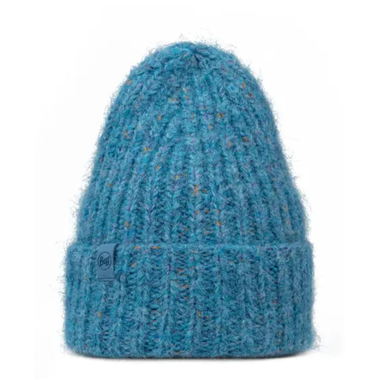 Snowfit Buff Knitted Polar Beanie Eyla Lake Blue Fleck Snowfit
