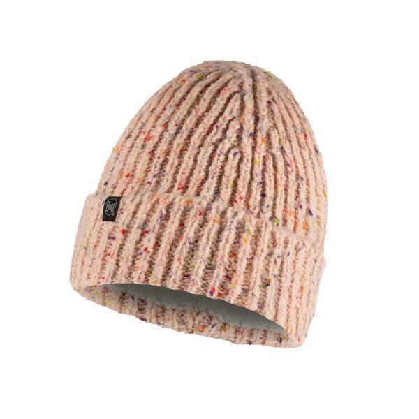 Image of Buff Knitted & Fleece Band Hat Kim Pale Pink BUFF
