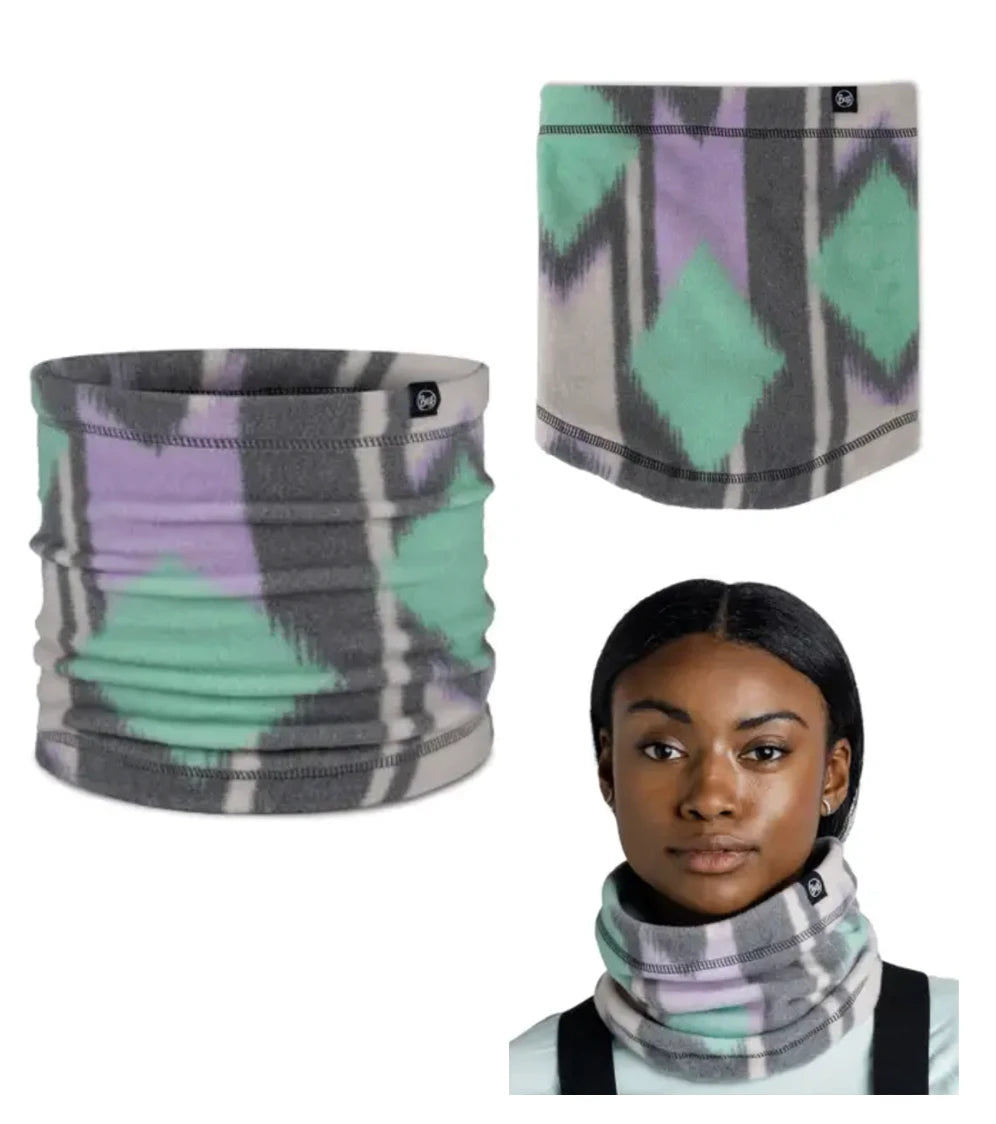 Snowfit Buff Polar Print Fleece Neck Warmer Cush Multi Snowfit