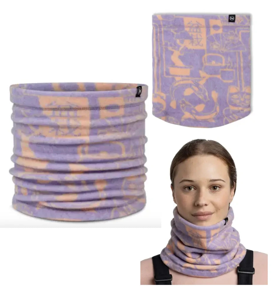 Image of Snowfit Buff Polar Print Fleece Neck Warmer  Snowfit