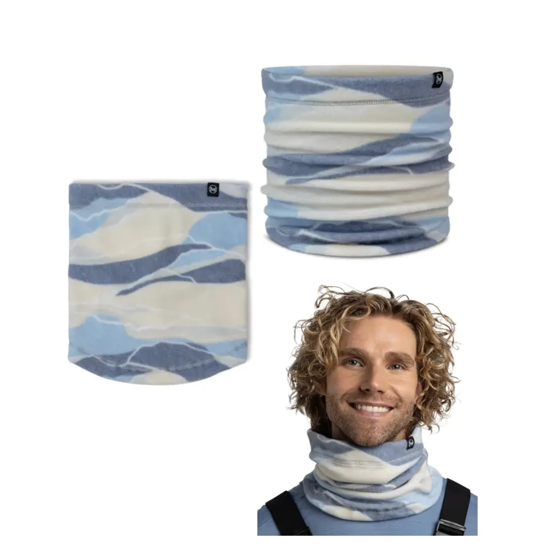 Image of Snowfit Buff Polar Print Fleece Neck Warmer  Snowfit