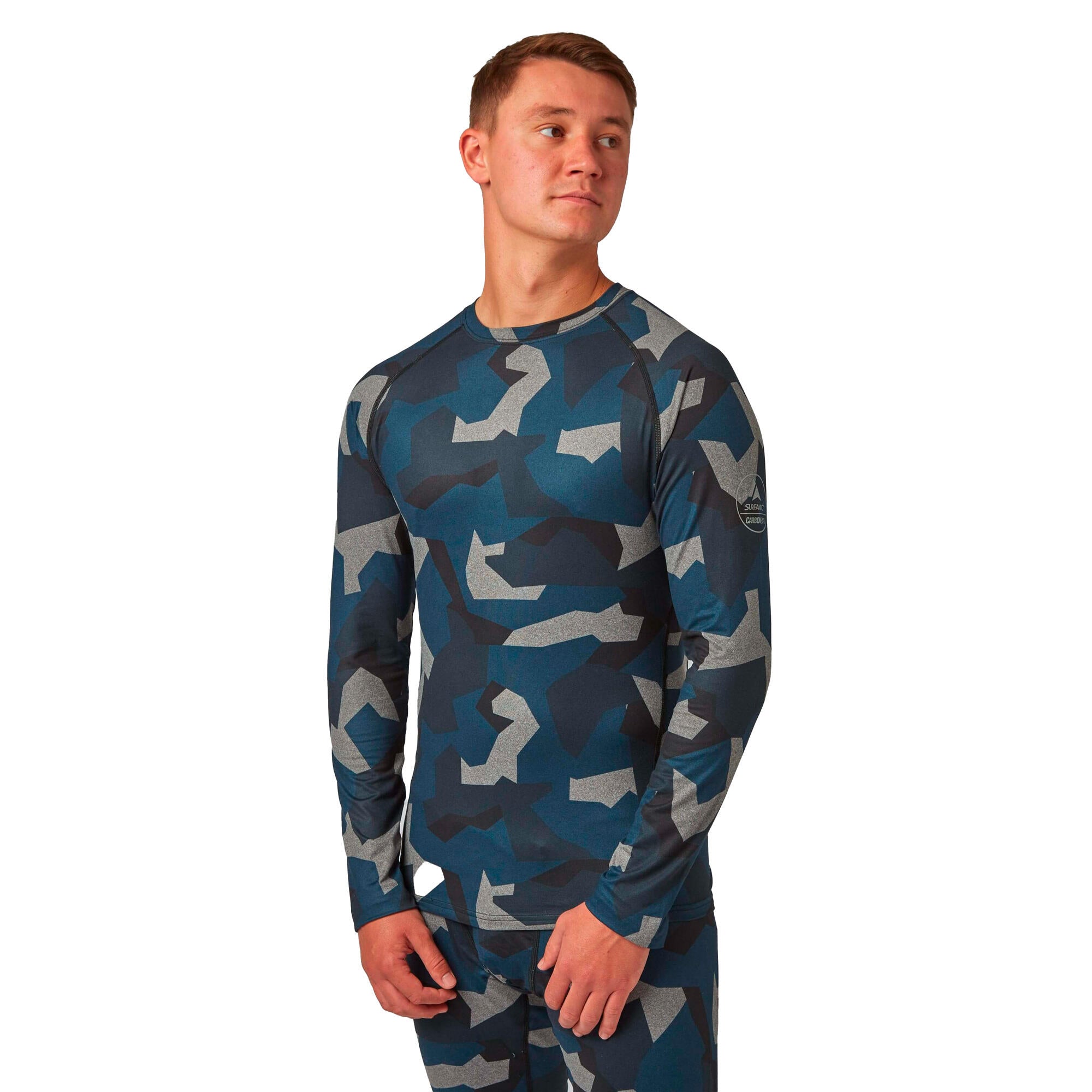 Image of CARBONDRI CarbonDri Bodyfit Crew Neck  Snowfit