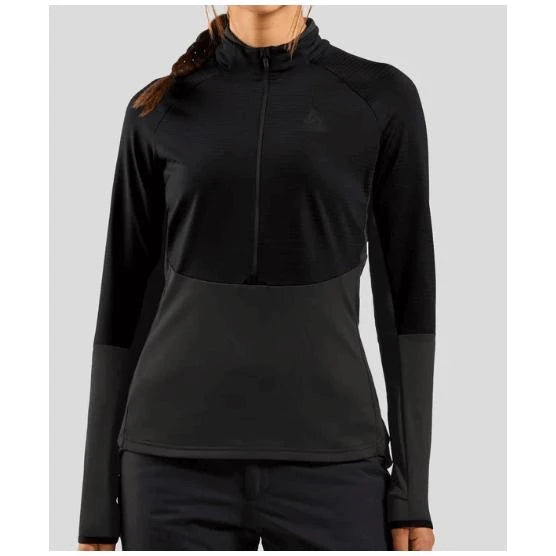 Image of CARBONDRI CarbonDri Cozy JR Crewneck Black  Snowfit