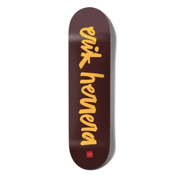 Image of Chocolate Chocolate Skate Deck Name Chunk Erik Herrera 8.5