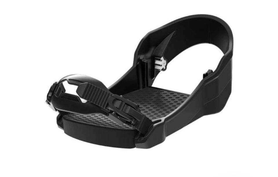 Image of Snowfit Clew Independence 1.0 2nd Base - Step in Snowboard Binding Black / L Snowfit