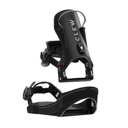 スノーボード CLEW BINDING Independence 1.0 (BLACK_M) Clew Independence 1.0 - Step in Snowboard Binding - Snowfit
