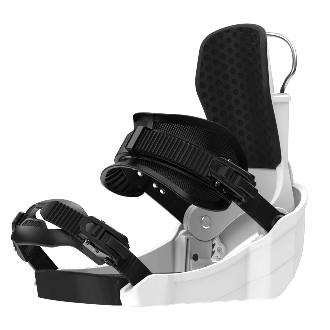 CLEW Clew Independence 1.0 - Step in Snowboard Binding White Matte / L Snowfit
