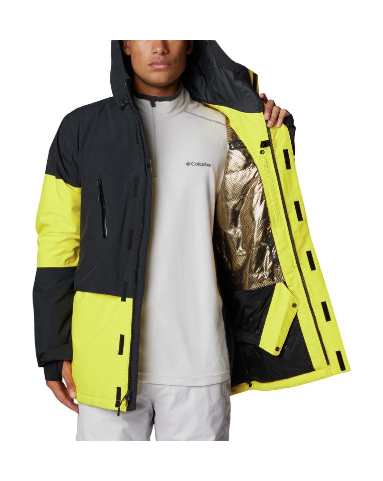 Image of Columbia Aerial Ascende Jacket Laser Lemon COLUMBIA
