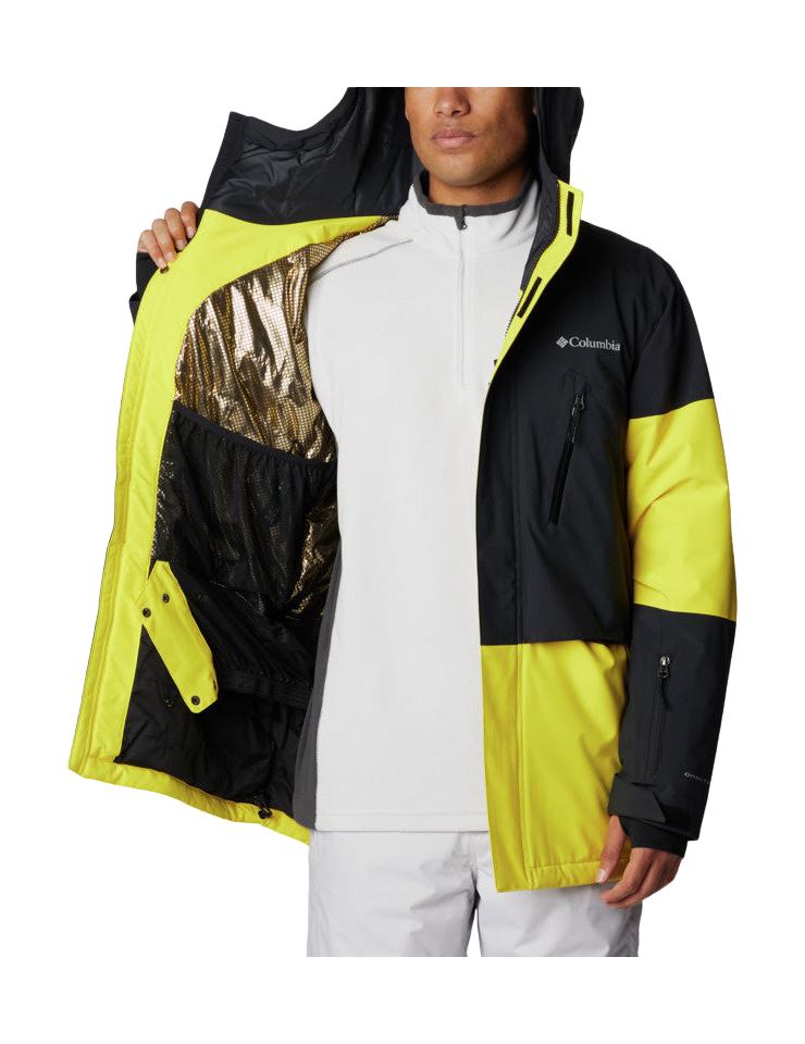 Image of Columbia Aerial Ascende Jacket Laser Lemon COLUMBIA