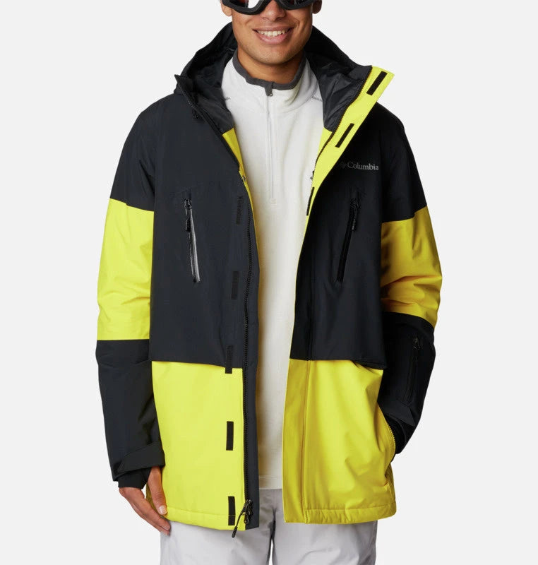 Image of Columbia Aerial Ascende Jacket Laser Lemon COLUMBIA