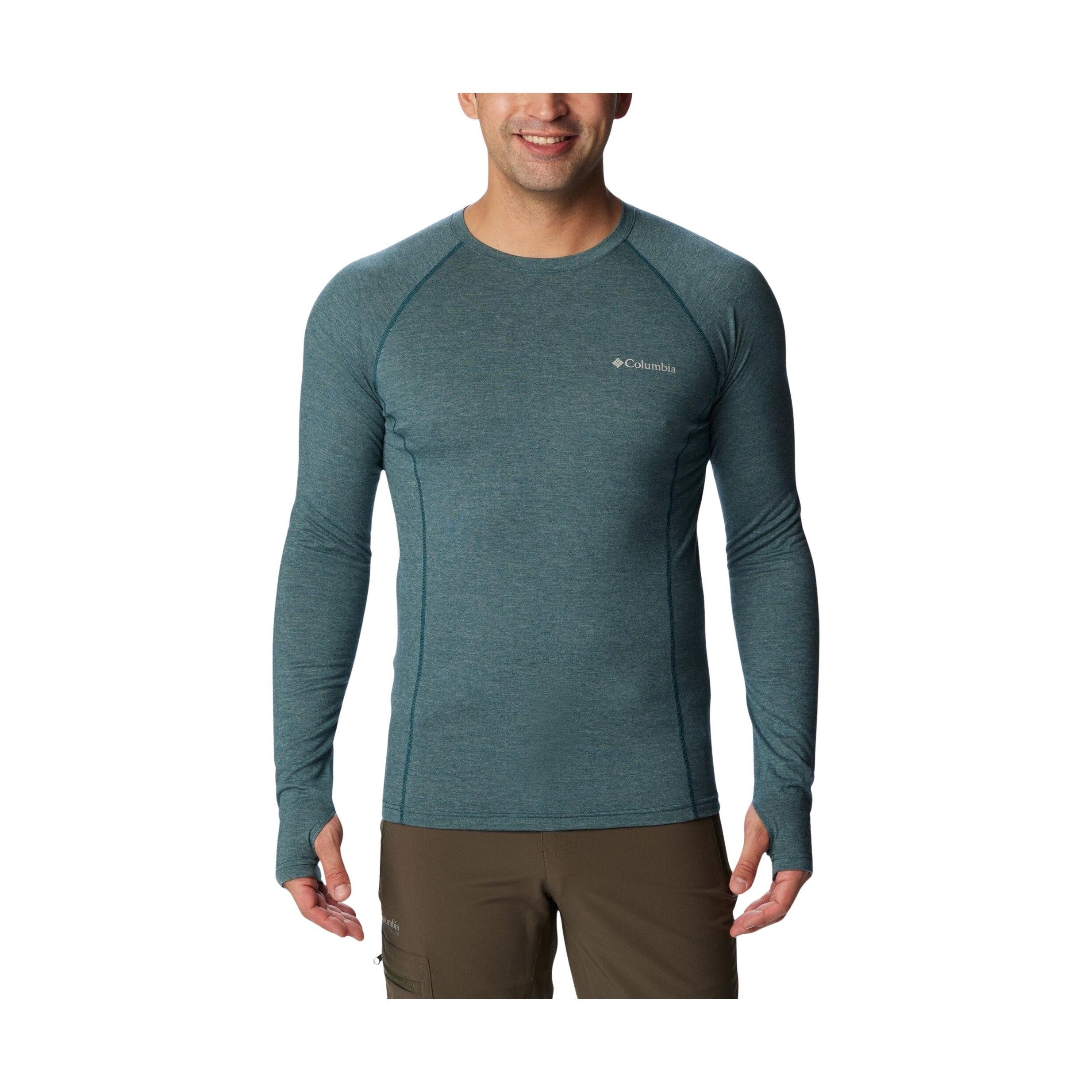 Image of COLUMBIA Columbia Tunnel Springs  Wool Men's Crew  Snowfit