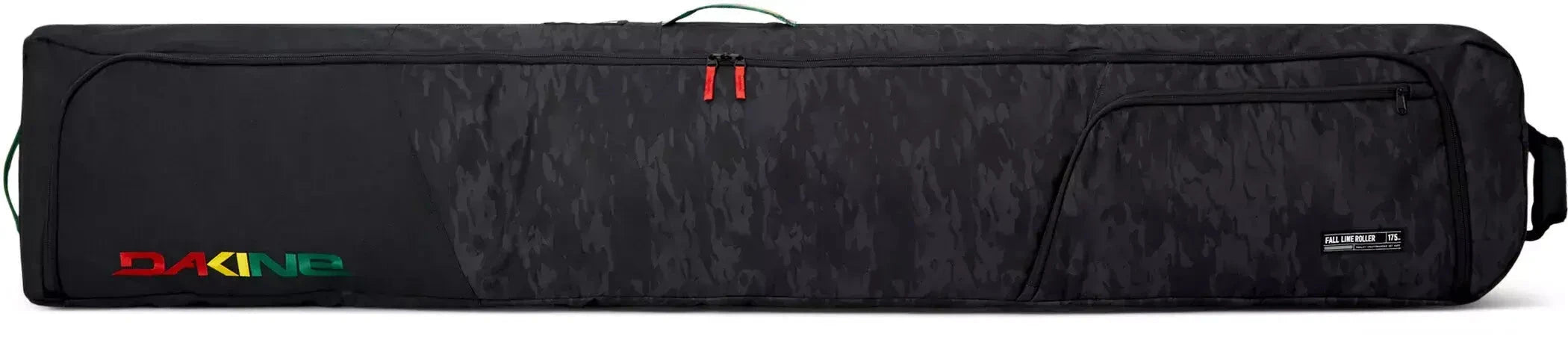 Collection of DAKINE Dakine Fall Line Ski Roller Bag Black-Vintage-Camo-190cm Snowfit in a gallery layout