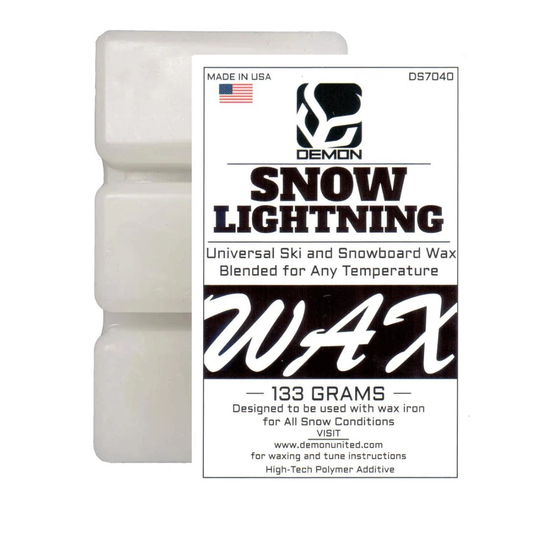Image of DEMON Demon Universal Wax White 133g  Snowfit