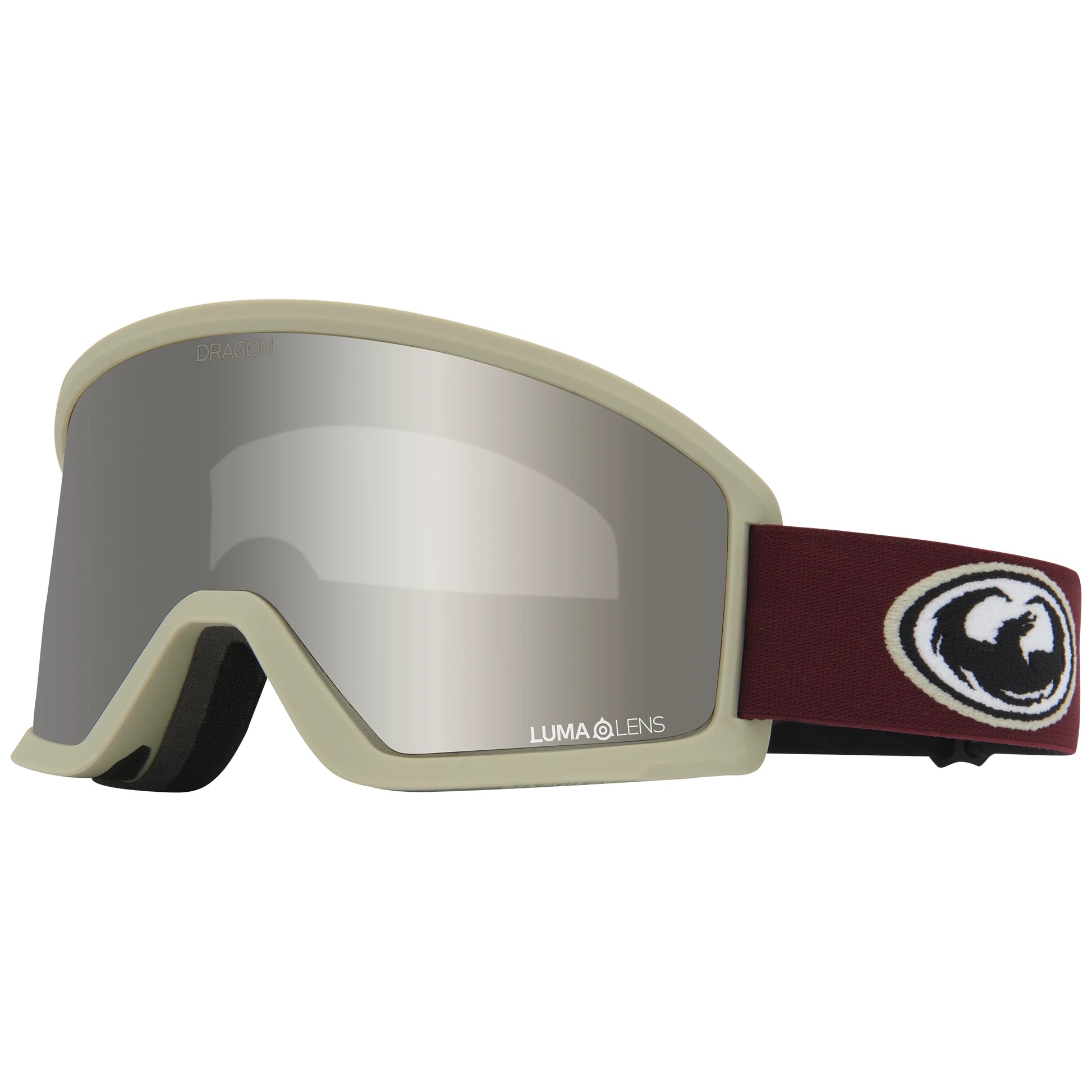 DRAGON Dragon DX3 Plus OTG Snow Goggles Old Skool/Silver Ion Lens + Amber Lens Snowfit
