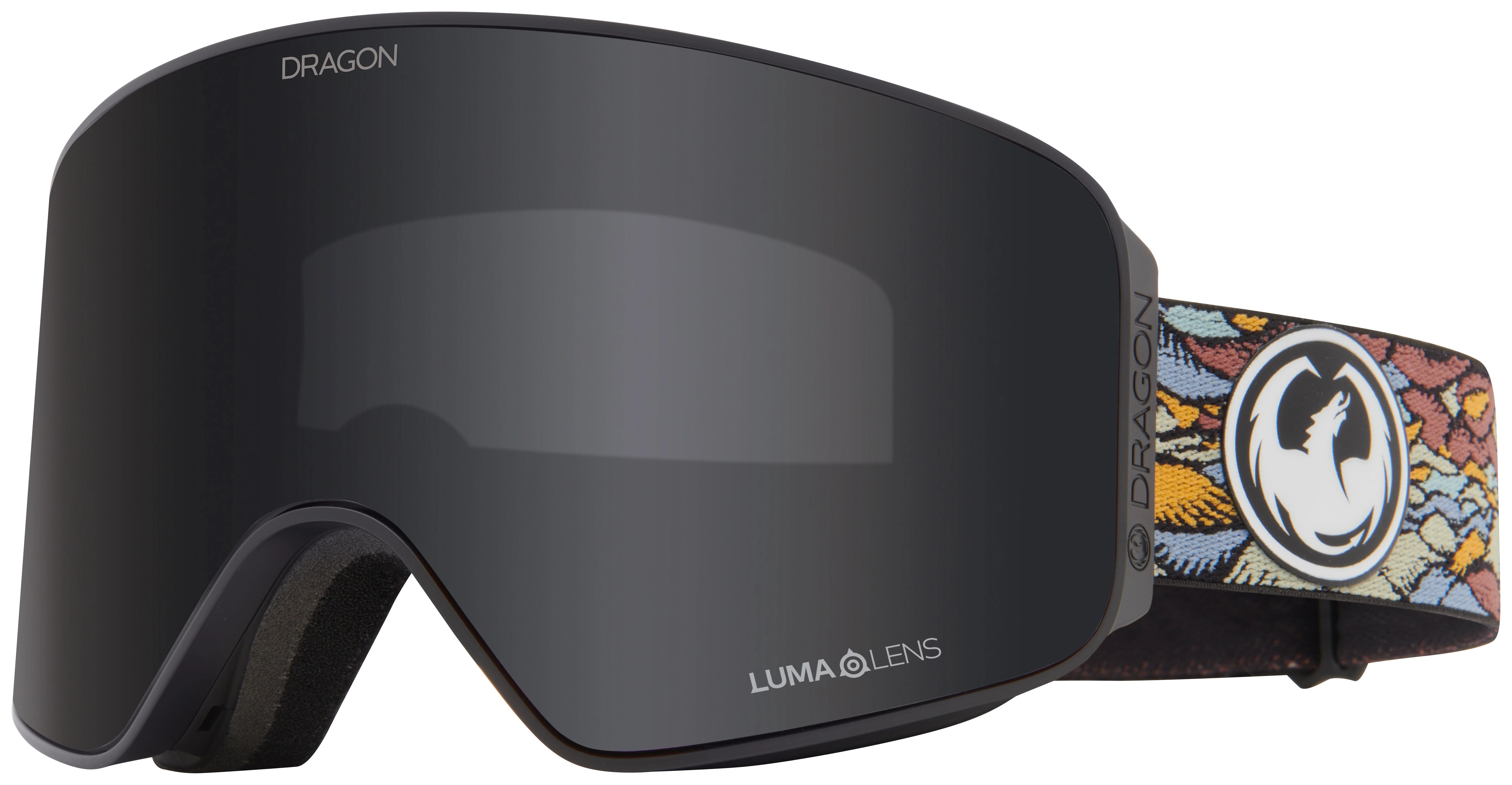 Image of DRAGON Dragon NFX MAG OTG Snow Goggle Gigi-Ruf-Signature-Dark-Smoke-Lens-Rose-lens Snowfit