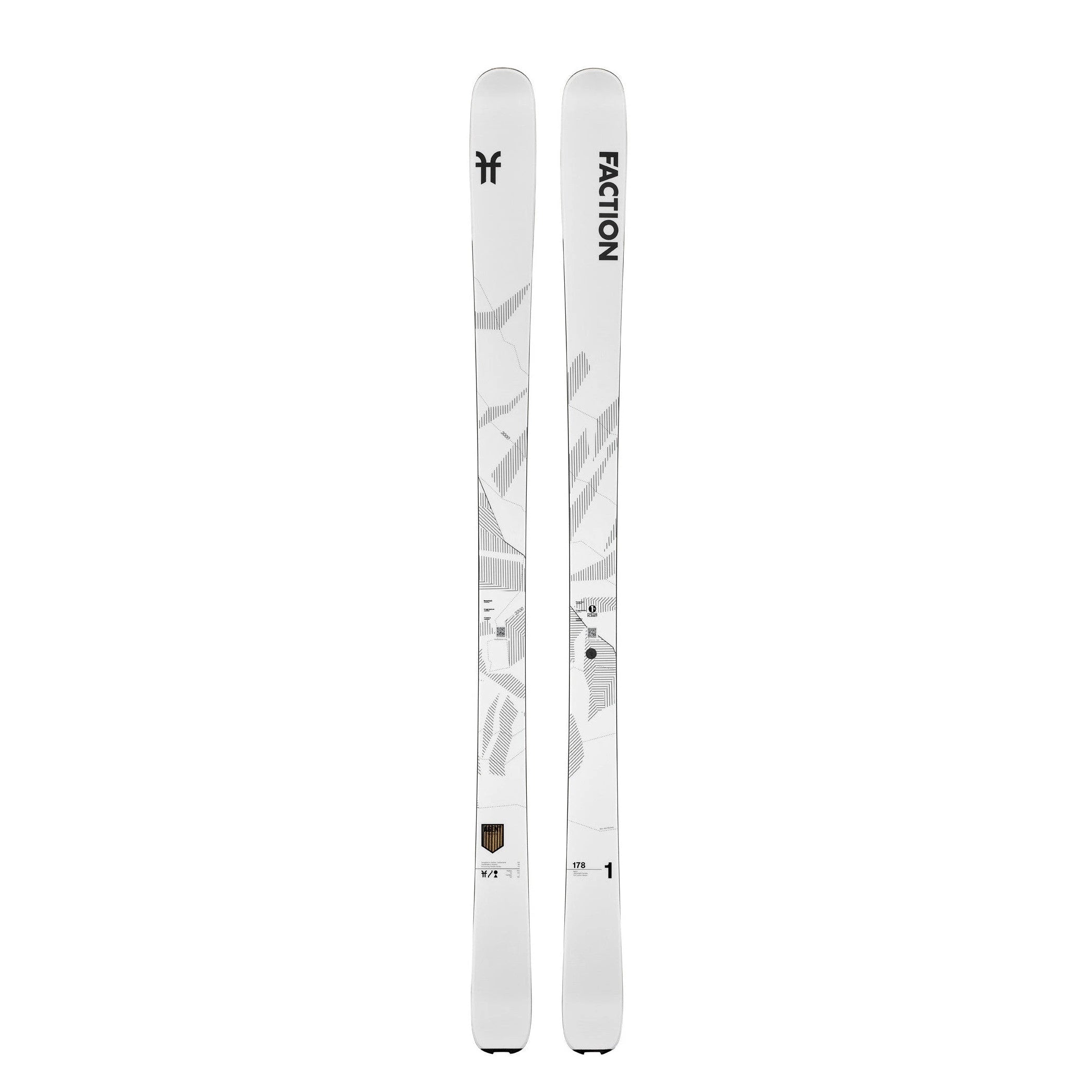 Image of Snowfit Faction Agent 1 Skis  Snowfit