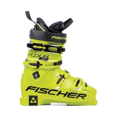 Image of Fischer RC4 Podium 90 Yellow Ski Boots FISCHER