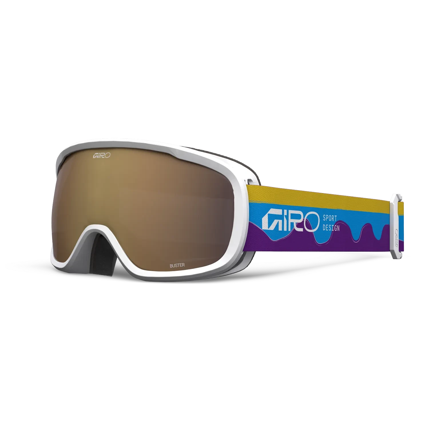 Image of GIRO Giro Buster Snow Goggle Waves - Purple/Amber Rose Snowfit