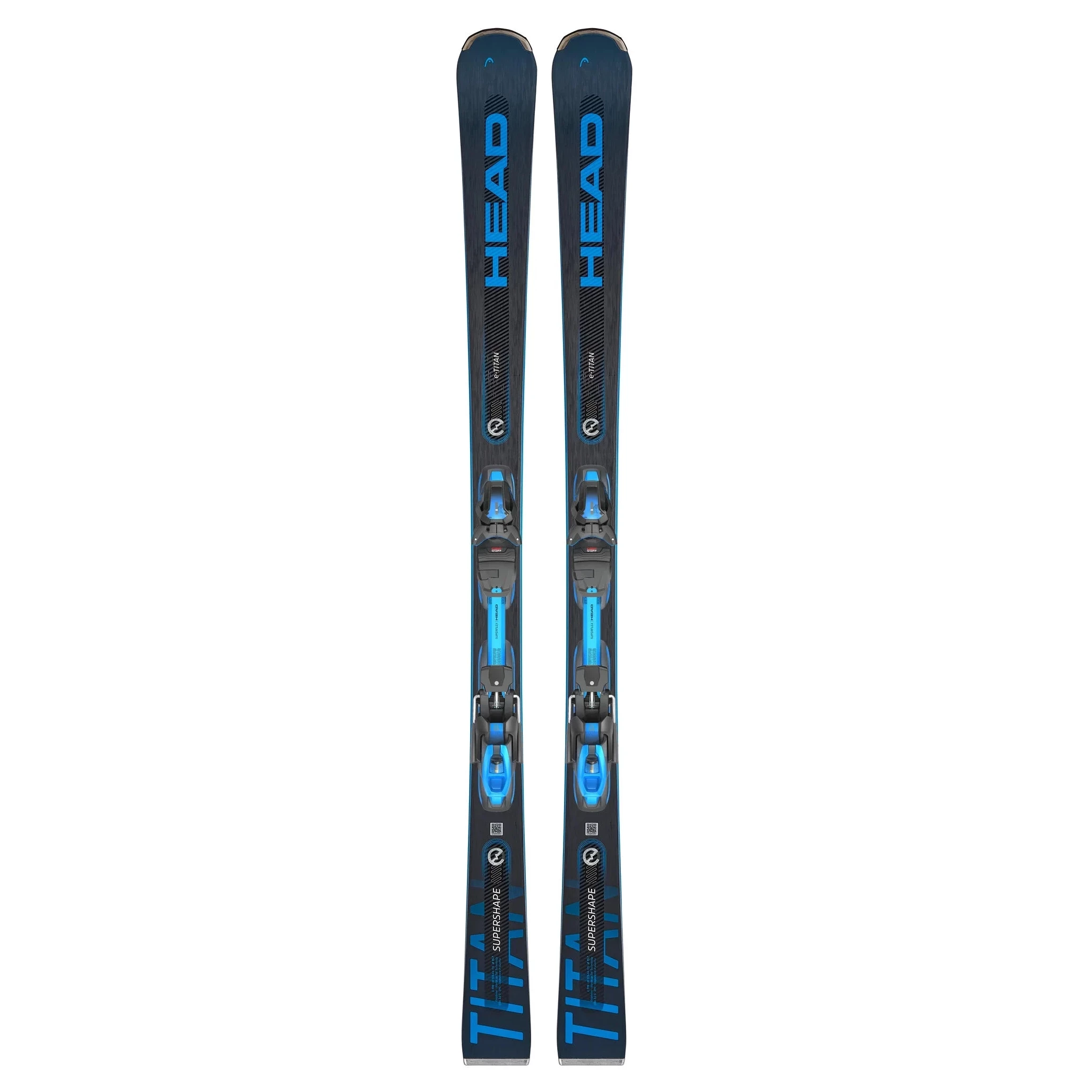 Collection of Head Supershape e-Titan Skis + PRD 12 GW Bindings HEAD in a gallery layout