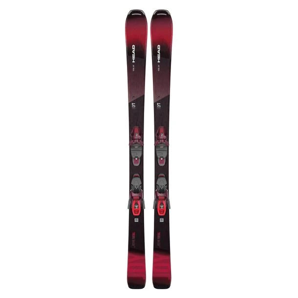 Collection of Head Total Joy Skis + Joy 11 Bindings HEAD in a gallery layout