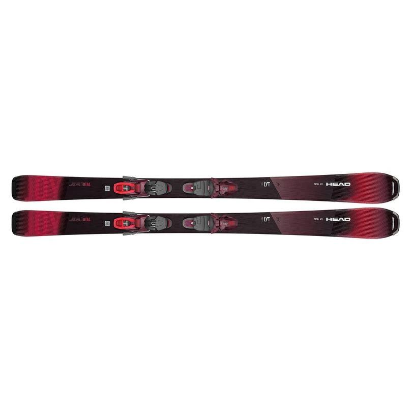 Collection of Head Total Joy Skis + Joy 11 Bindings HEAD in a gallery layout