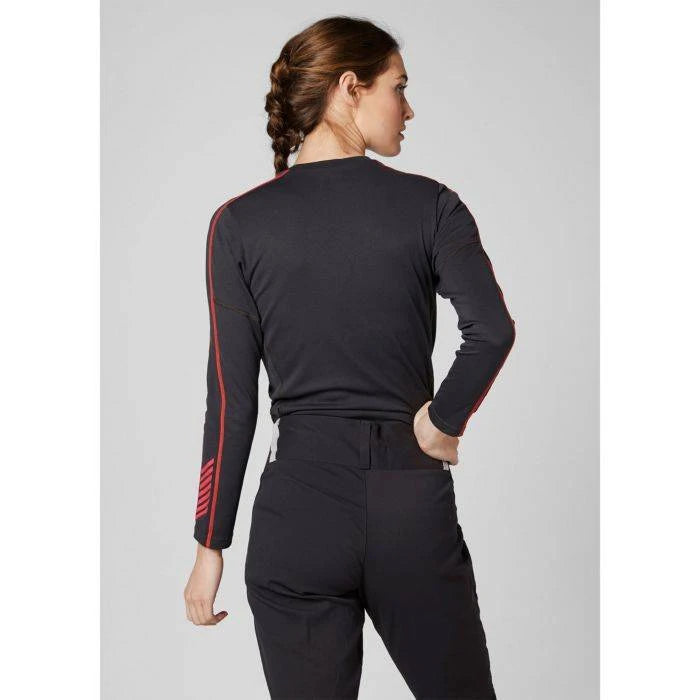 Image of Helly Hansen Hh Lifa Wms Active Crew Ebony HELLY HANSEN