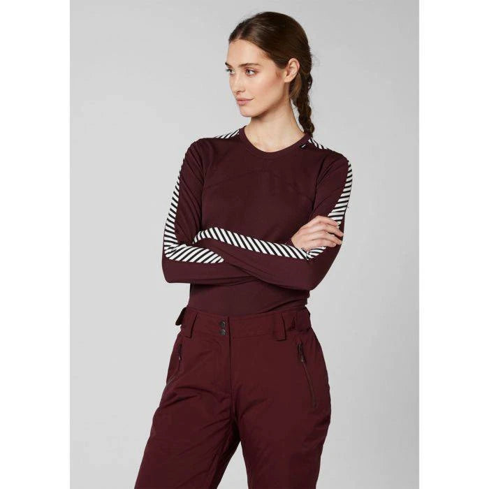 Image of Helly Hansen Hh Lifa Wms Crew Wild Rose HELLY HANSEN