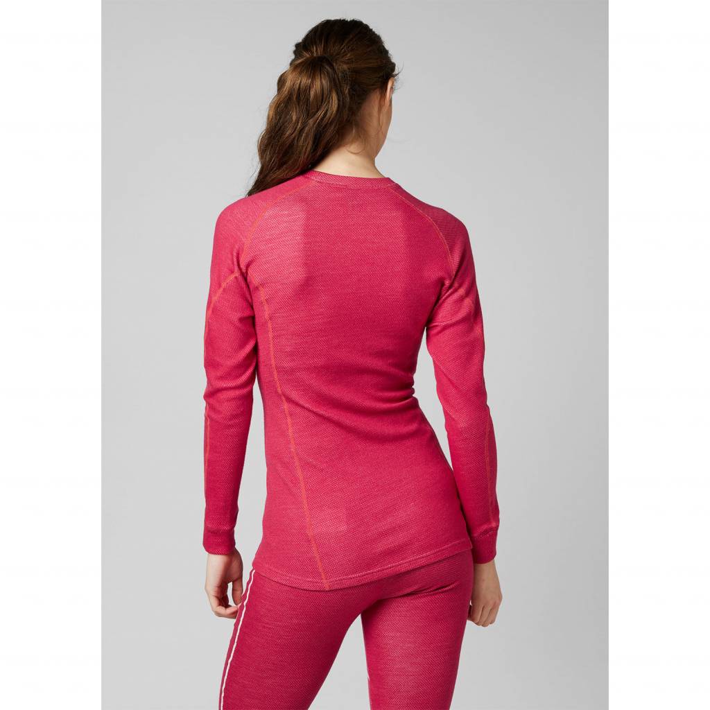 Image of Helly Hansen Hh Lifa Wms Merino Classic Crew Persian Red HELLY HANSEN